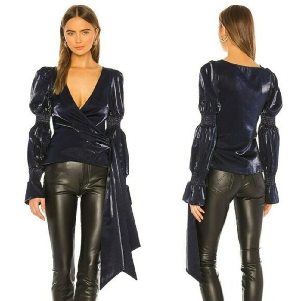 Lovers and Friends Minka Top - Indigo Blue